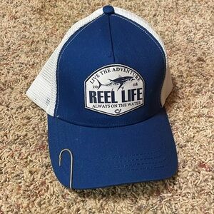 Reel life cap